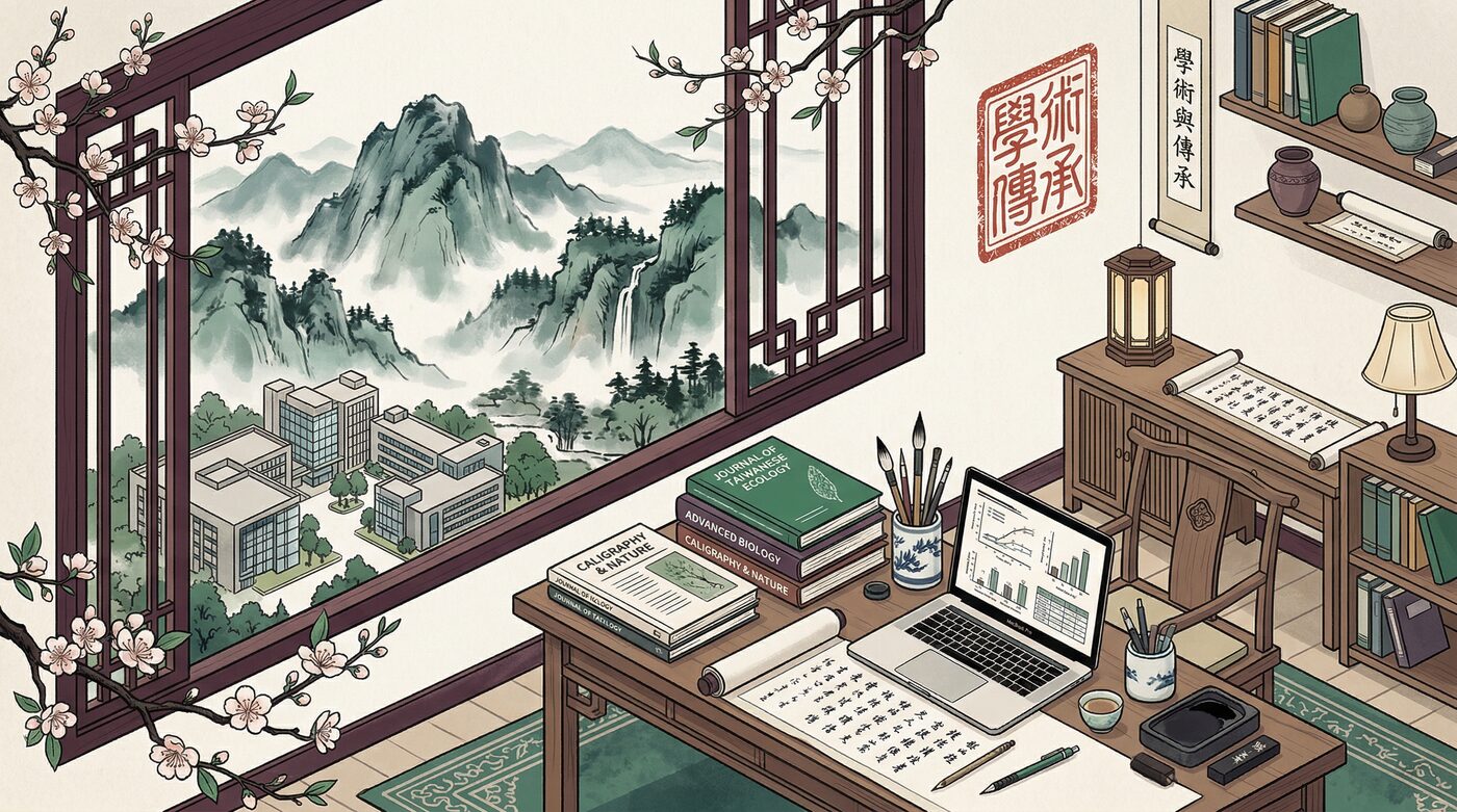 臺灣學術研究人員進行學術寫作與研究